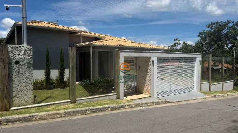 Imagem Casa com 3 dormitórios à venda, 213 m² por R$ 1.240.000 - Campo das Azaléias - Lagoa Santa/MG