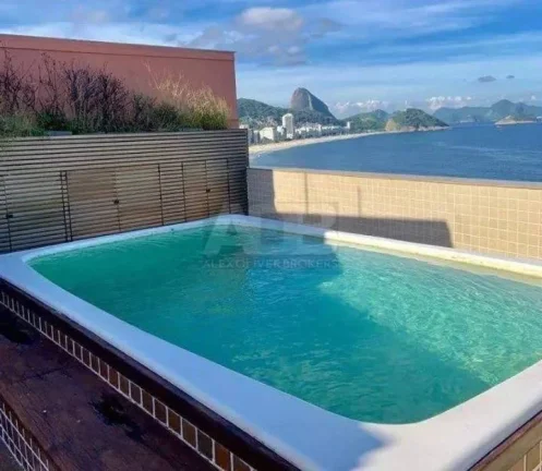 Imagem Av. Atlântica, Cobertura Duplex, 4Qtos, 328m2, 4 vagas, Copacabana.