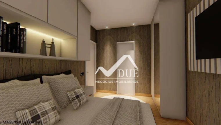 Imagem Apartamento com 2 quartos c/ lazer à venda, 75 m² por R$ 994.420 - José Menino - Santos/SP