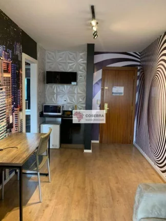 Imagem Apartamento com 1 dormitório para alugar, 38 m² por R$ 8.517,00/mês - Itaim Bibi - São Paulo/SP
