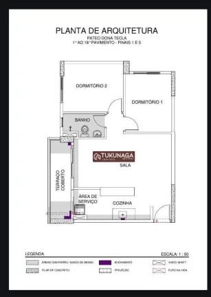 Imagem Apartamento com 2 quartos à venda, 52 m² por R$ 400.000 - Jardim Flor da Montanha - Guarulhos/SP