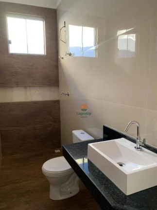 Imagem Casa com 3 dormitórios à venda, 90 m² por R$ 649.000 - Portal do Sol - Lagoa Santa/MG