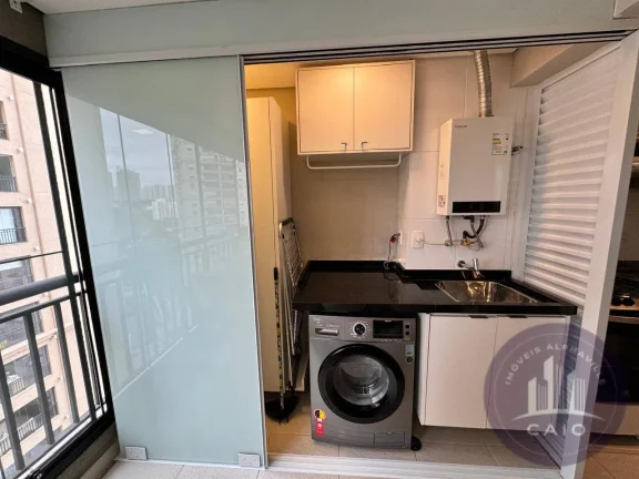 Imagem Apartamento mobiliado com 2 dormitórios para alugar, 73m² - Alphaville/SP
