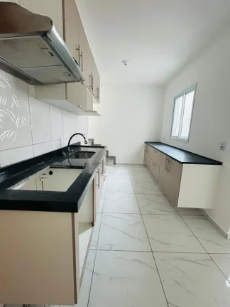 Imagem Cobertura para Venda em Santo André, Vila Scarpelli, 2 dormitórios, 1 suíte, 1 banheiro, 2 vagas
