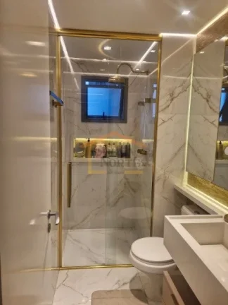 Imagem Apartamento no Tatuapé com 98 m², 2 dormitórios, sendo 2 suítes, 3 banheiros, varanda, cozinha a...