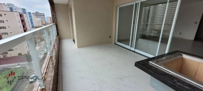 Imagem Apartamento com 3 dormitórios à venda, 147 m² por R$ 830.000,00 - Aviação - Praia Grande/SP