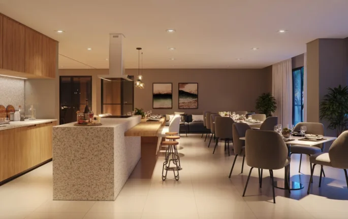 Imagem Apartamento Garden à venda em São Paulo, Santa Cecília, com 1 quarto, 57m2