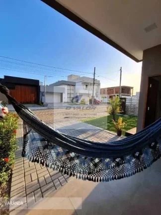 Imagem Vendo Casa, em Condomínio Fechado, com 100 m², 3 quartos s/ 1 suíte, sala ampla e 2 vagas