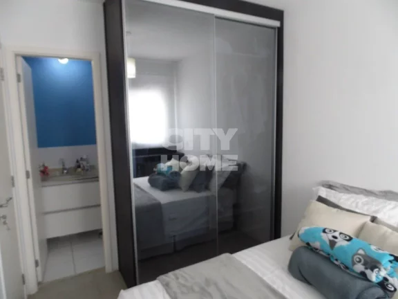 Imagem Excelente apartamento de 60m2 com 2 dormitórios ( 1 suíte ), duas vagas na garagem, varanda gourme...