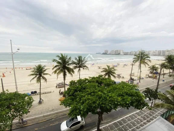 Imagem Apartamento frente mar com vaga nas Pitangueiras: 1 quarto, 2 salas, 1 banheiro, garagem, 70m²!