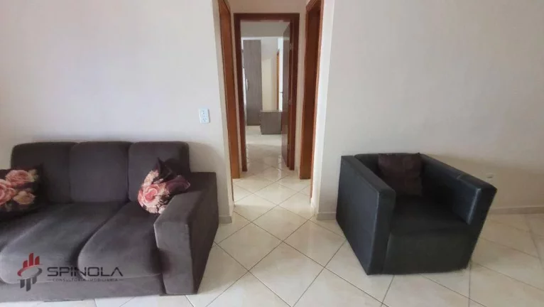 Imagem Apartamento com 2 dormitórios à venda, 96 m² por R$ 580.000,00 - Maracanã - Praia Grande/SP