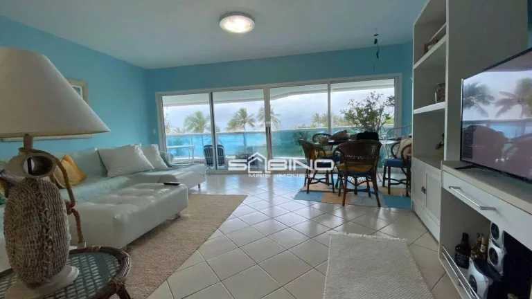 Imagem Apartamento Beira Mar à Venda na Riviera, com 4 suítes sendo uma de funcionária 186m² de área útil