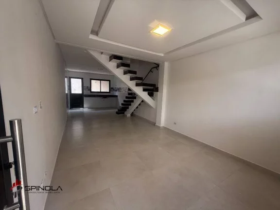 Imagem Sobrado com 3 dormitórios à venda, 108 m² por R$ 580.000,00 - Vila Caiçara - Praia Grande/SP