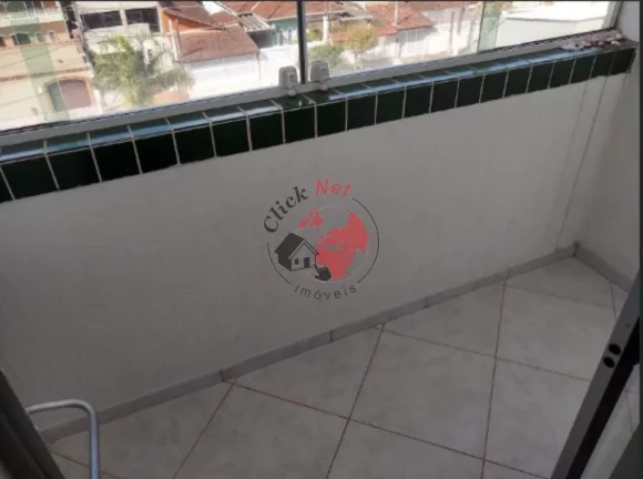 Imagem Apartamento Mobiliado ,2 dorm,varanda , 1 vagas, 52 m2,bairro Canto do Forte, Praia grande