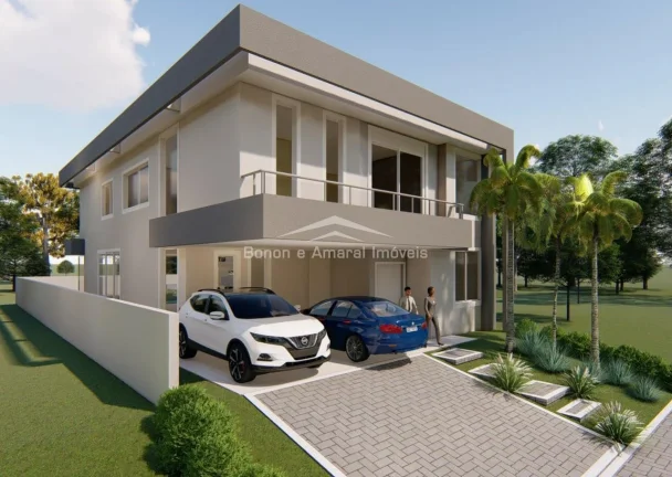 Imagem Linda casa em construção no Swiss Park
 05 suítes, sendo 04 no piso superior e 01 suíte no té...