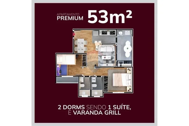 Imagem Apartamento à Venda 1 ou 2 Quartos no Vila Carvalho – Sorocaba