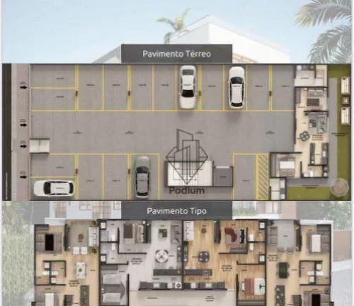 Imagem Apartamentos com excelente localização a 305m da praia de Ponta de Campina/Cabedelo. -AP1498.