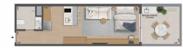 Imagem APARTAMENTO RESIDENCIAL em Rio de Janeiro - RJ, Ipanema