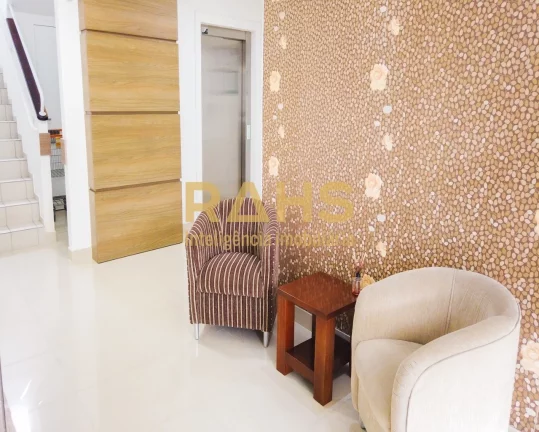 Imagem Cobertura residencial com linda vista para serra do mar, contendo ampla área externa, no bairro Cos...