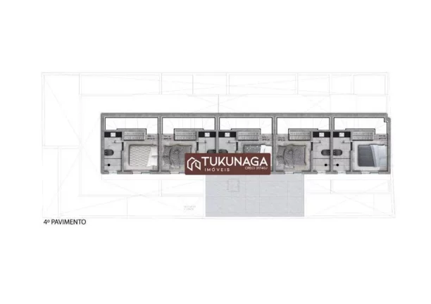 Imagem Apartamento com 1 dormitório à venda, 29 m² por R$ 195.000,00 - Vila Nova Carolina - São Paulo/SP