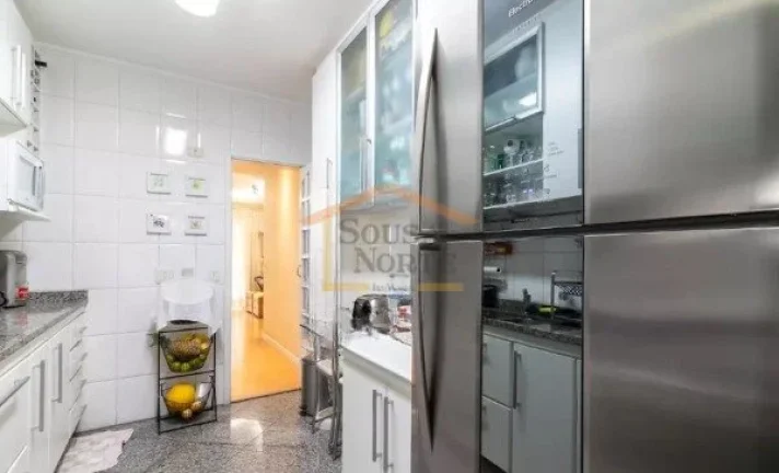 Imagem Apartamento, 3 dormitórios, sendo 1 suite, sala para dois ambientes, varanda, cozinha e area de ser...