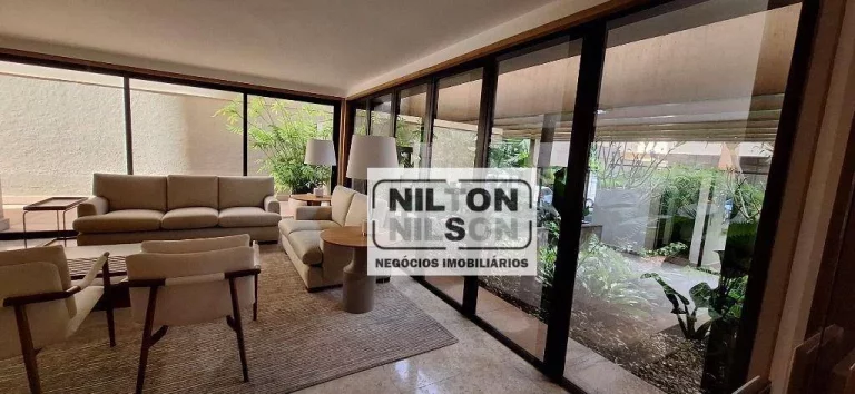 Imagem Apartamento com 4 dormitórios para alugar, 300 m² por R$ 8.500,00/mês - Cambuí - Campinas/SP