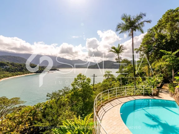 Imagem Fascinante propriedade com vista privilegiada para o mar à venda em Ubatuba