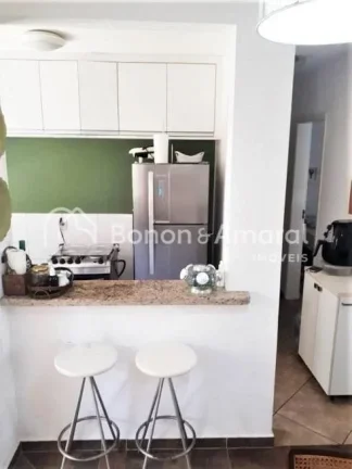 Imagem Casa em condomínio a venda, na Fazenda Santa Cândida com 82m² área construída. Possui duas sala...