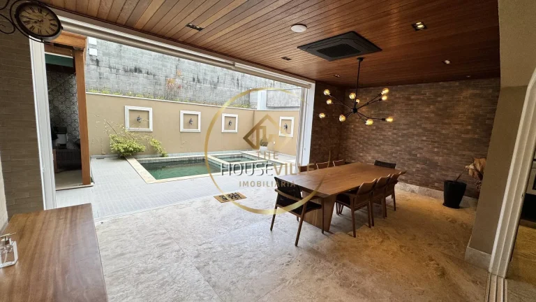 Imagem Casa Sobrado, 3 suítes, alto padrão, condomínio Verana, Sjc.