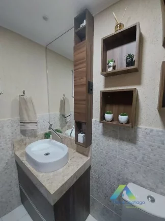 Imagem SANTO ANDRÉ Sobrado 115M², 2 dormitórios, 2 vagas, varanda gourmet ótima localização e valor !!!