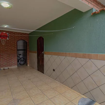 Imagem Sobrado com 3 dormitórios para alugar, 286 m² por R$ 3.413,00/mês - Vila Curuçá - Santo André/SP