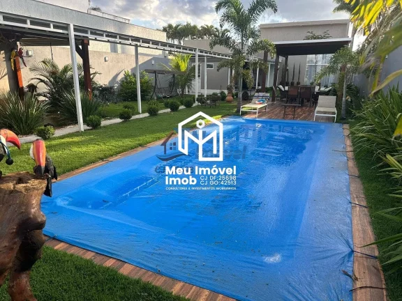 Imagem Quadra 5 Arniqueiras Casa 4 Quartos 2 Suítes 3 Vagas Escritório Lazer Piscina