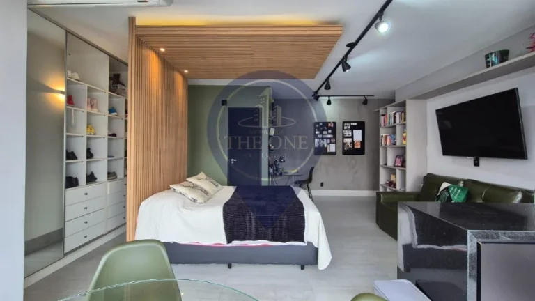Imagem Studio à venda na Bela Vista, São Paulo-SP: 1 quarto, 2 salas, 1 banheiro, 1 vaga de garagem e 42m² de área!