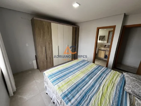 Imagem Adriano Carpes Imóveis vende apartamento semimobiliado com 2 dormitórios sendo 1 suíte e sacada com churrasqueira na praia de Gravatá na cidade de Navegantes