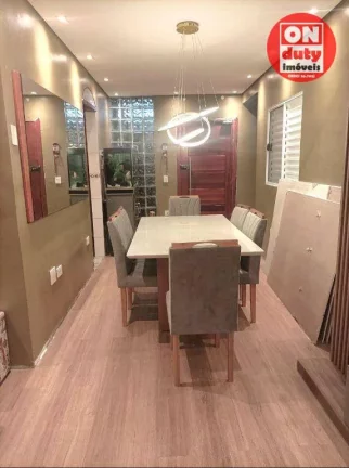 Imagem Sobrado à venda, 90 m² por R$ 190.000,00 - Alemoa - Santos/SP