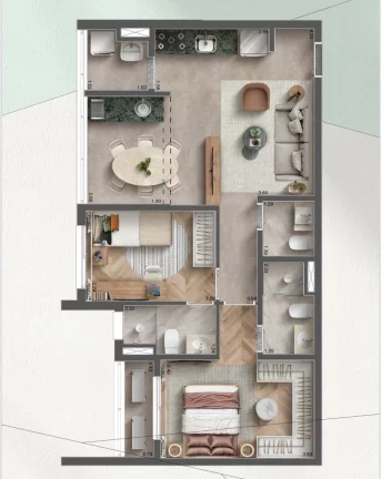 Imagem Oportunidade única: Apartamento à venda na Vila Guarani (z Sul), São Paulo-SP, 1 quarto, 1 suíte, 1 banheiro, 31m², no Condomínio Maracá Conceição.