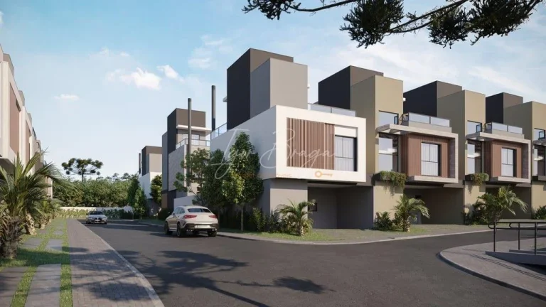 Imagem Casas em Condomínio Alto Padrão no Bacacheri – 3 Suítes, Quintal e Ático | Oká CGL