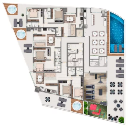 Imagem Altos do Perequê - Apartamento à venda no bairro Alto Pereque - Porto Belo/SC