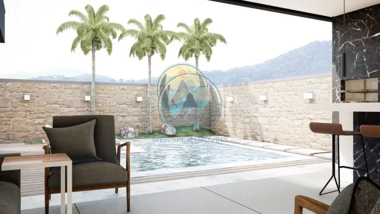 Imagem Imóvel à Venda em Ubatuba-SP: Casa no Horto Florestal com 4 quartos, 4 suítes e 400m² de área.