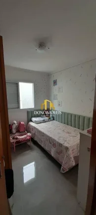 Imagem Cobertura muito bem localizada na Vila Scarpelli em Santo André. São 110 metros divididos em 2 dor...