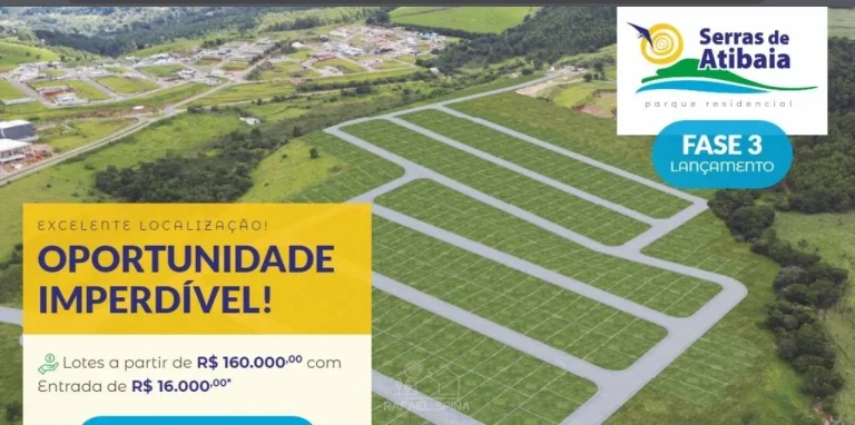 Imagem Terreno no condmínio Serras de Atibaia no bairro Tanque