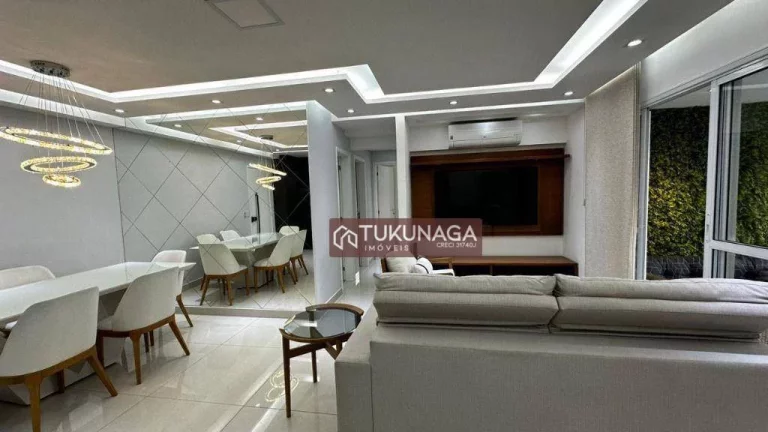 Imagem Apartamento com 3 quartos à venda, 95 m² por R$ 1.090.000 - Jardim Flor da Montanha - Guarulhos/SP