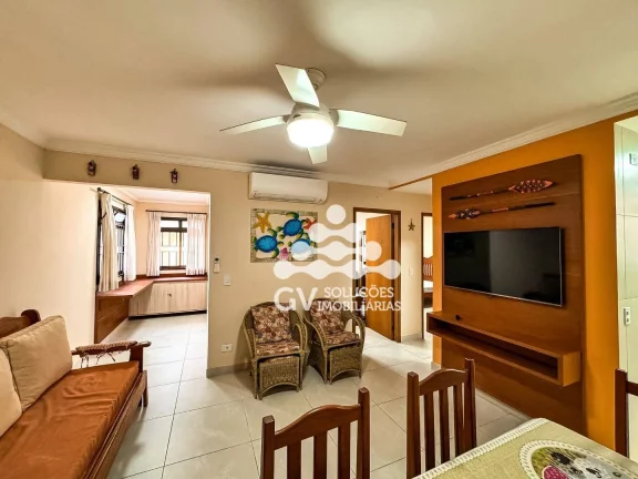 Imagem Apartamento com 2 dormitórios à venda, 50 m² por R$ 400.000,00 - Praia do Sapê - Ubatuba/SP