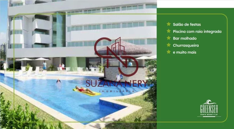 Imagem FLAT ANDAR ALTO COM 2 QUARTOS EM PONTA NEGRA