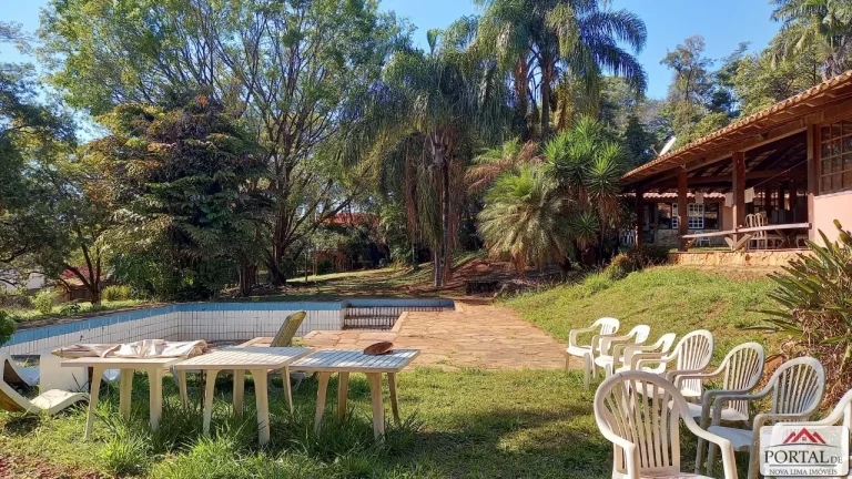 Imagem Belíssimo terreno com 1.842 m² a venda em excelente localização condomínio fechado de Nova Lima. Localização privilegiada