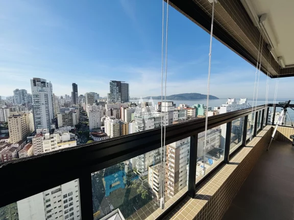 Imagem Apartamento à venda, 2 dormitorios com 1 suíte. Porteira fechada. José Menino / Santos