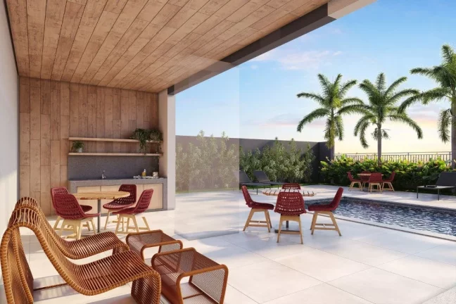 Imagem Apartamento de alto padrão com 3 suítes, 94m² e 2 vagas de garagem no Motiró Barcelona, São Caetano do Sul-SP.