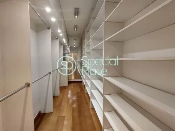 Imagem Ótimo apartamento à venda no Brooklin - Área: 167,00m² - Living amplo com terraço - Sala de Jan...