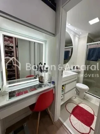 Imagem Apartamento com 2 Quartos e 2 Banheiros no Condomínio Living Vision Bonfim em Campinas - SP.

Lindo...