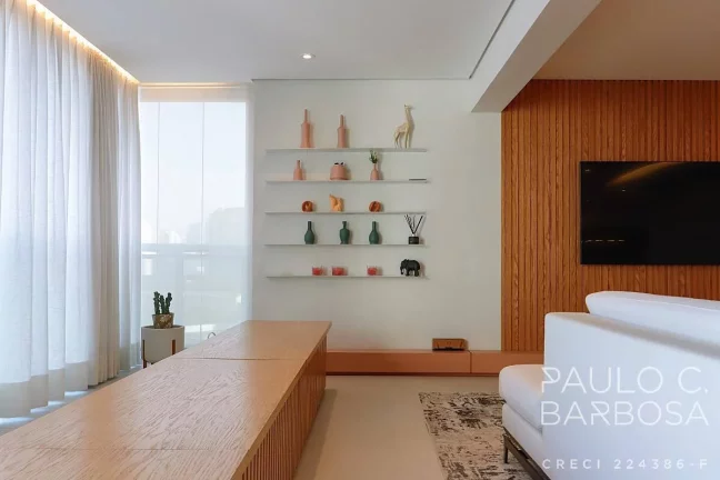 Imagem Jardim das Perdizes Venda - 3 Suítes - 3 Vagas - 241m² - Mobiliado